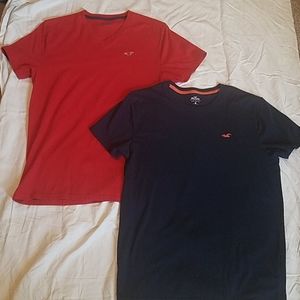 Two Hollister t-shirts